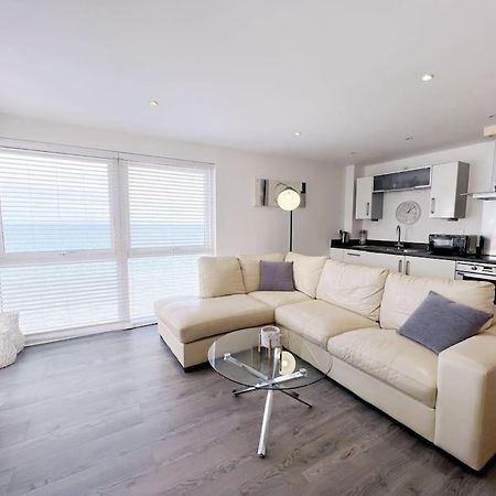 Stylish Seaview One-Bedroom Apt Swansea Exterior foto