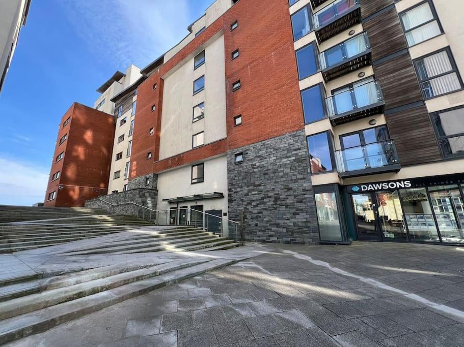 Stylish Seaview One-Bedroom Apt Swansea Exterior foto